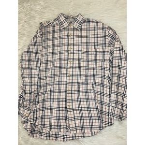 Burberry Men Dress Shirt Size Large